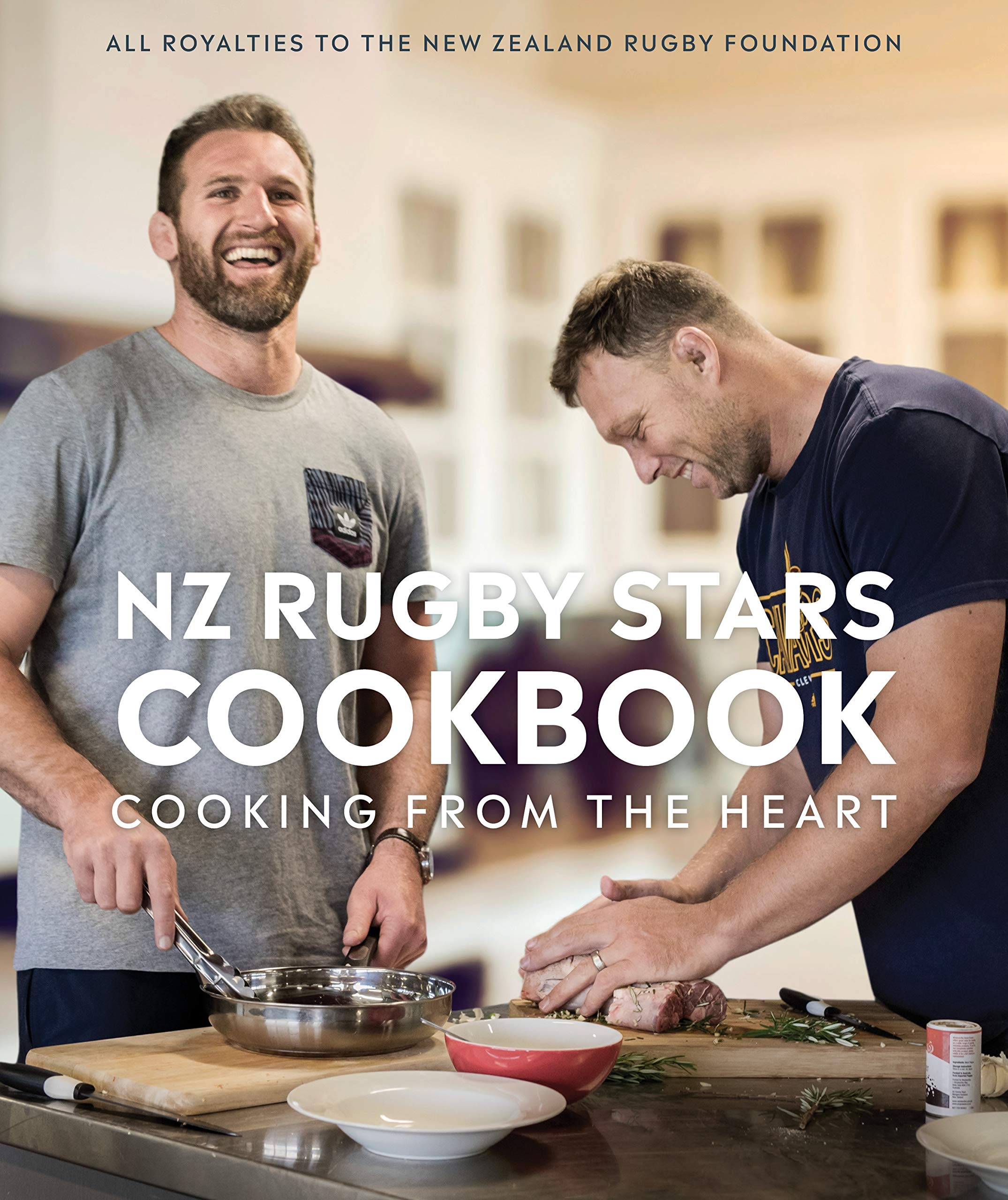 NZ Rugby Stars Cookbook by A&u New Zealand - Heartfelt Recipes from Iconic Rugby Players