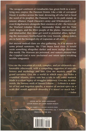 Memories Of Ice (The Malazan Book Of The Fallen, Book 3),New