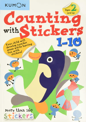 Kumon Counting With Stickers 110,New