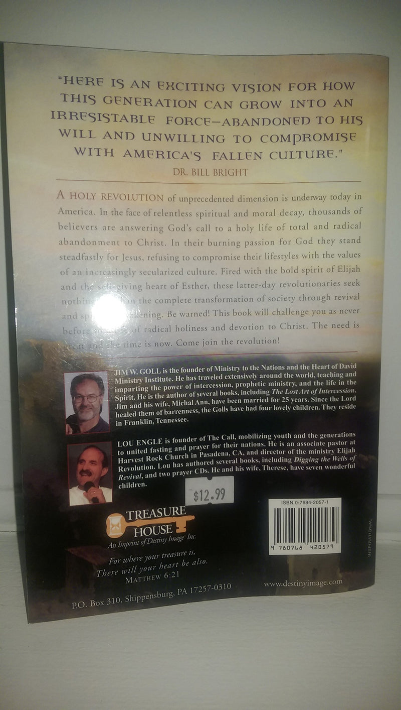 Elijah's Revolution: Power, Passion and Committment to Radical Change,Used