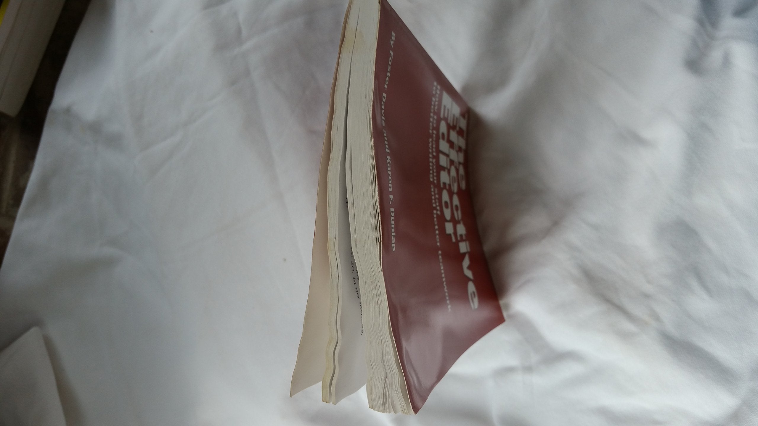 The Effective Editor,Used
