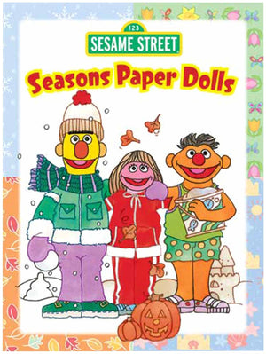 Sesame Street Seasons Paper Dolls (Sesame Street Paper Doll),Used