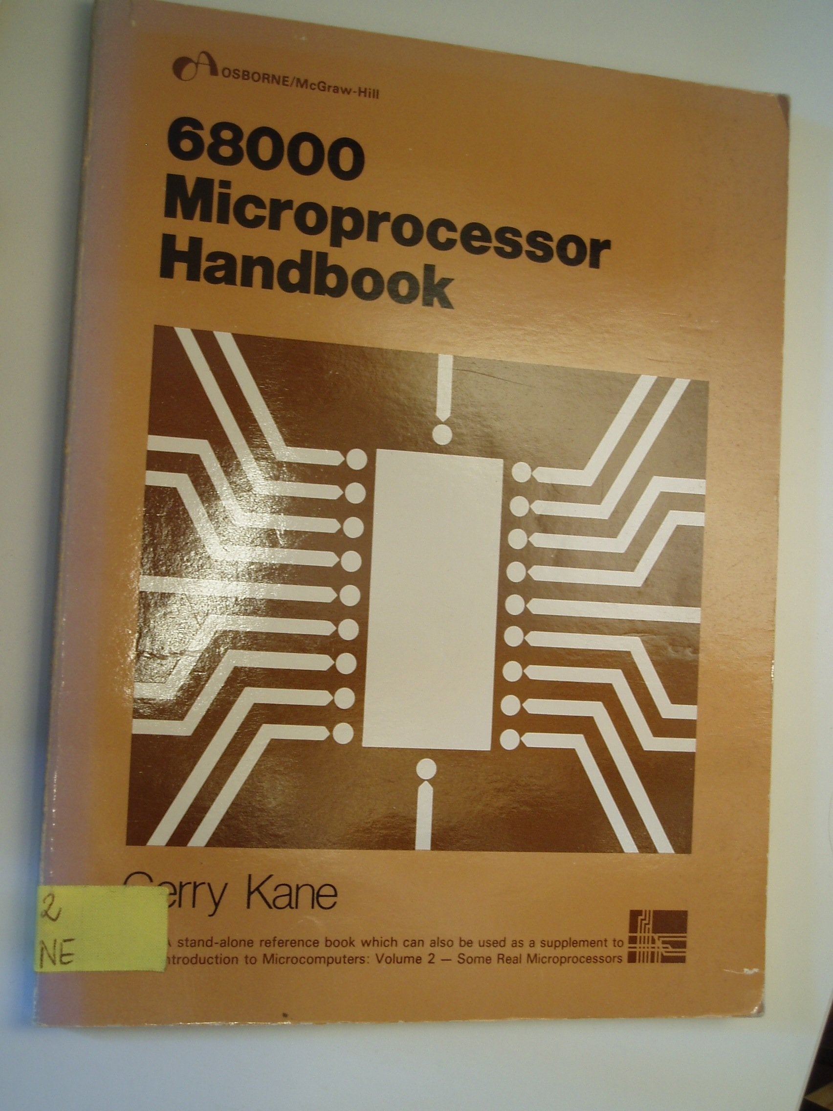 68000 Microprocessor Handbook (Osborne/Mcgrawhill Microprocessor Handbook Series),Used