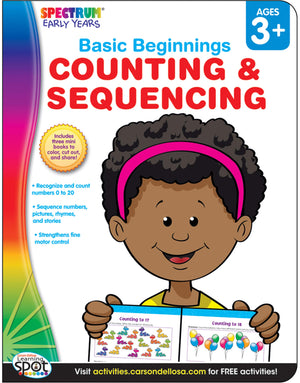 Counting & Sequencing, Grades Preschool  K (Basic Beginnings),Used