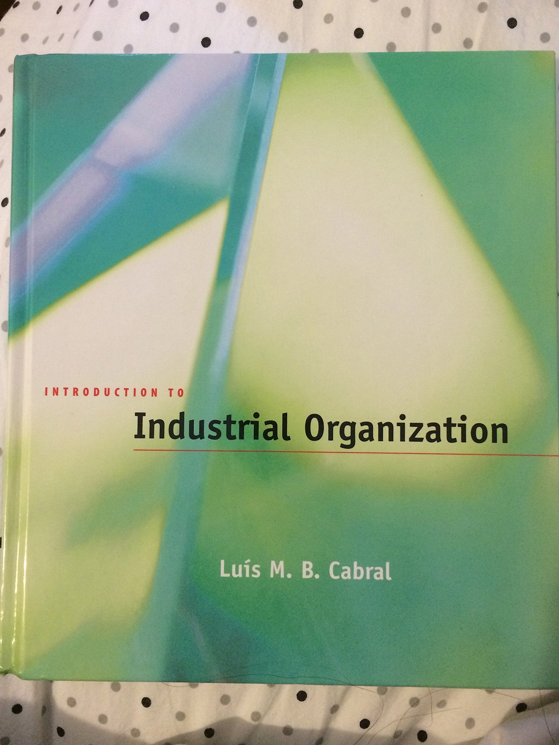 Introduction to Industrial Organization (Mit Press),Used