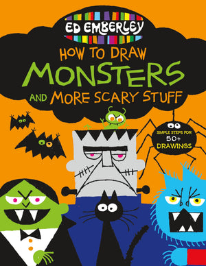 Ed Emberley'S How To Draw Monsters And More Scary Stuff (Ed Emberley'S Drawing Book Of...),New