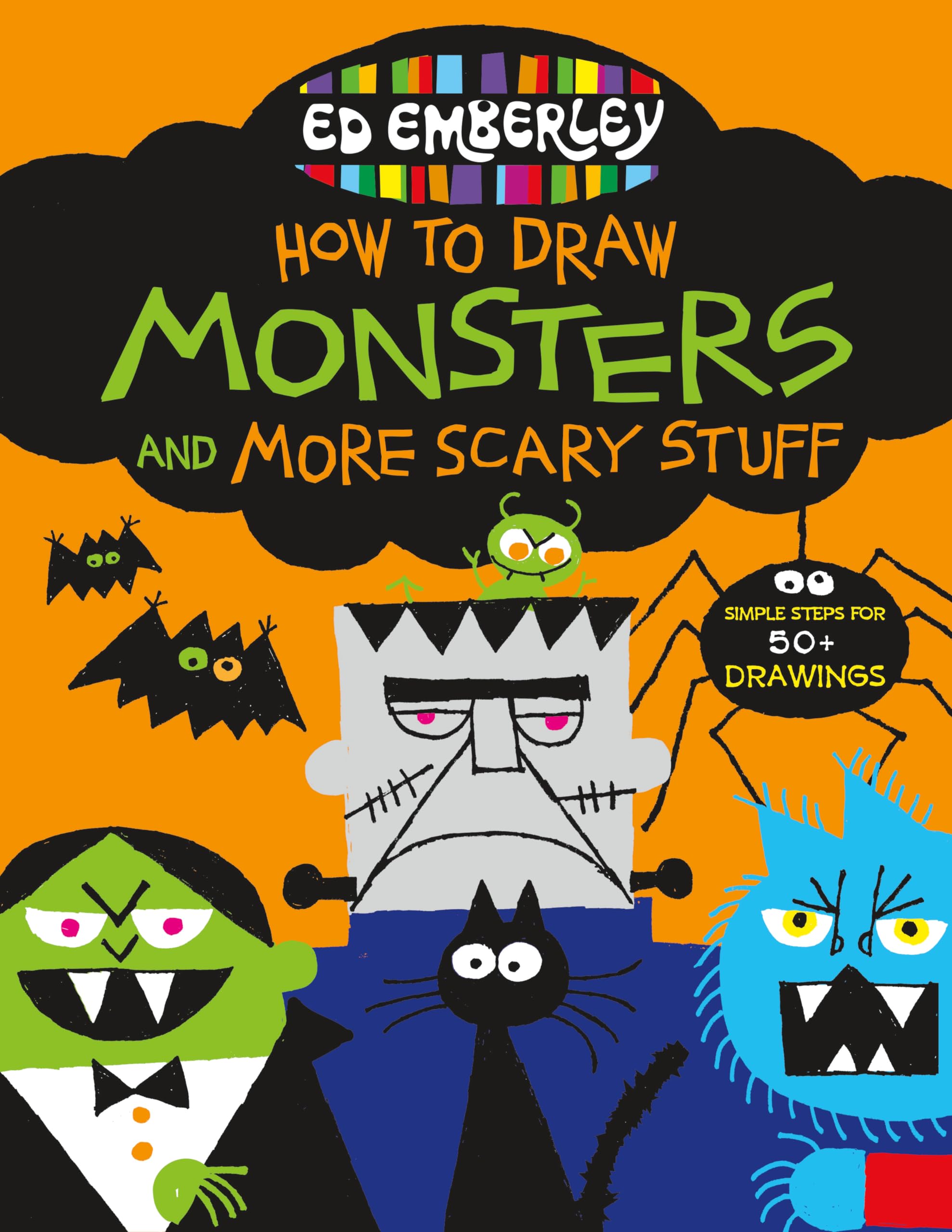 Ed Emberley's How to Draw Monsters and More Scary Stuff (Ed Emberley's Drawing Book Of...),Used