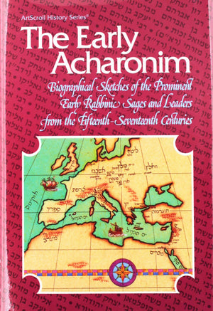 Artscroll: The Early Acharonim by Hersh Goldwurm,Used