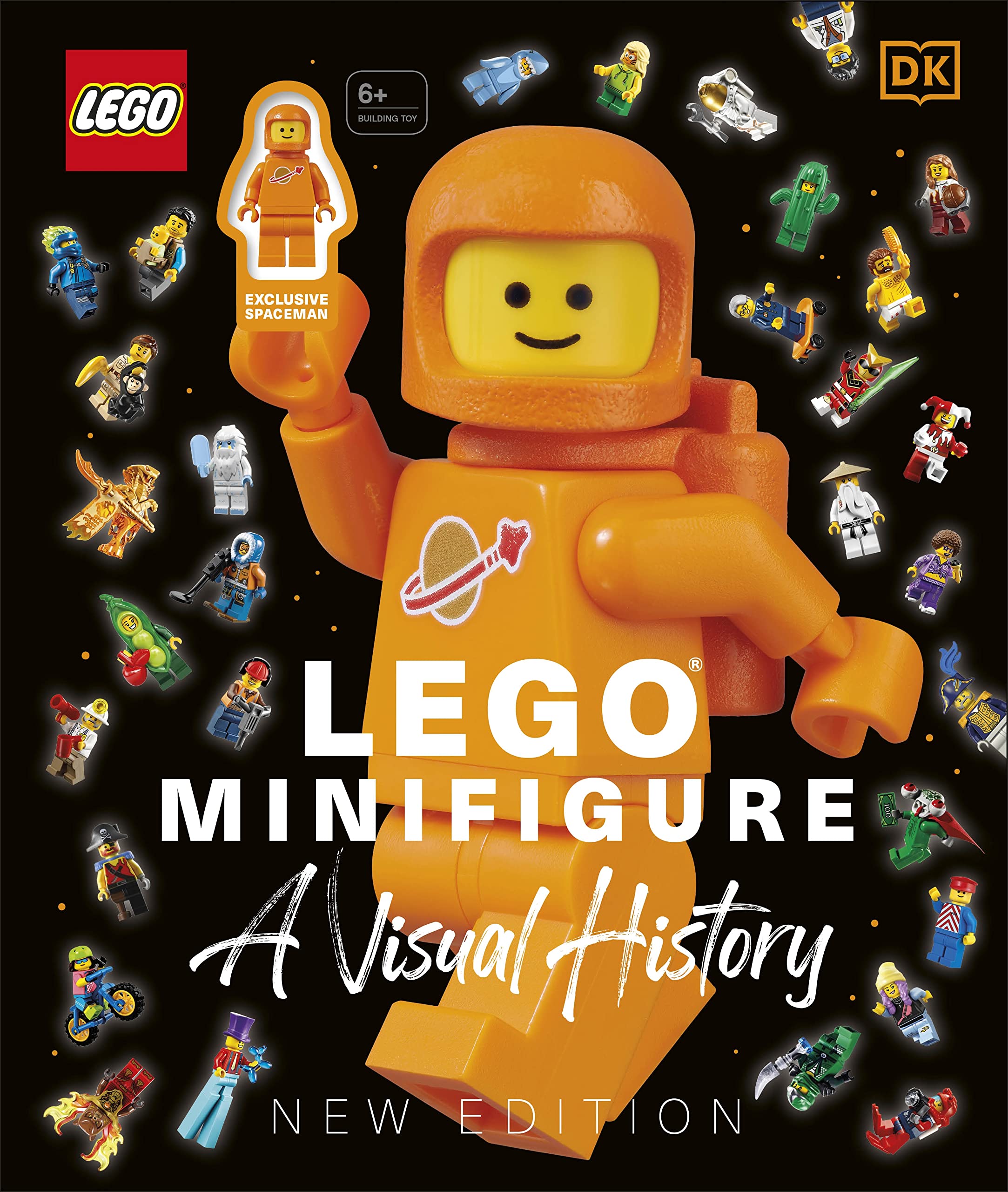 LEGO Minifigure A Visual History New Edition: With LEGO Spaceman Minifigure!,Used