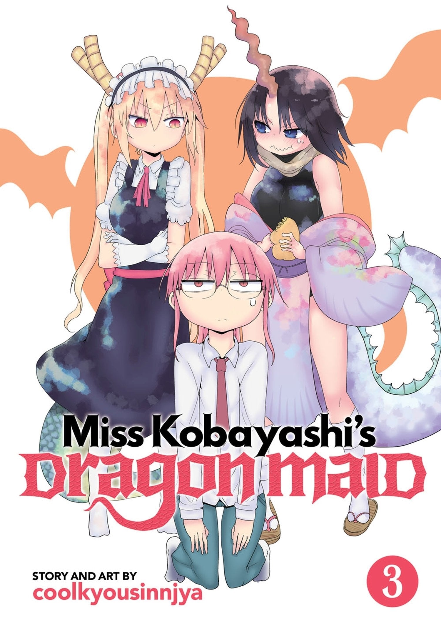 Miss Kobayashi's Dragon Maid Vol. 3,Used