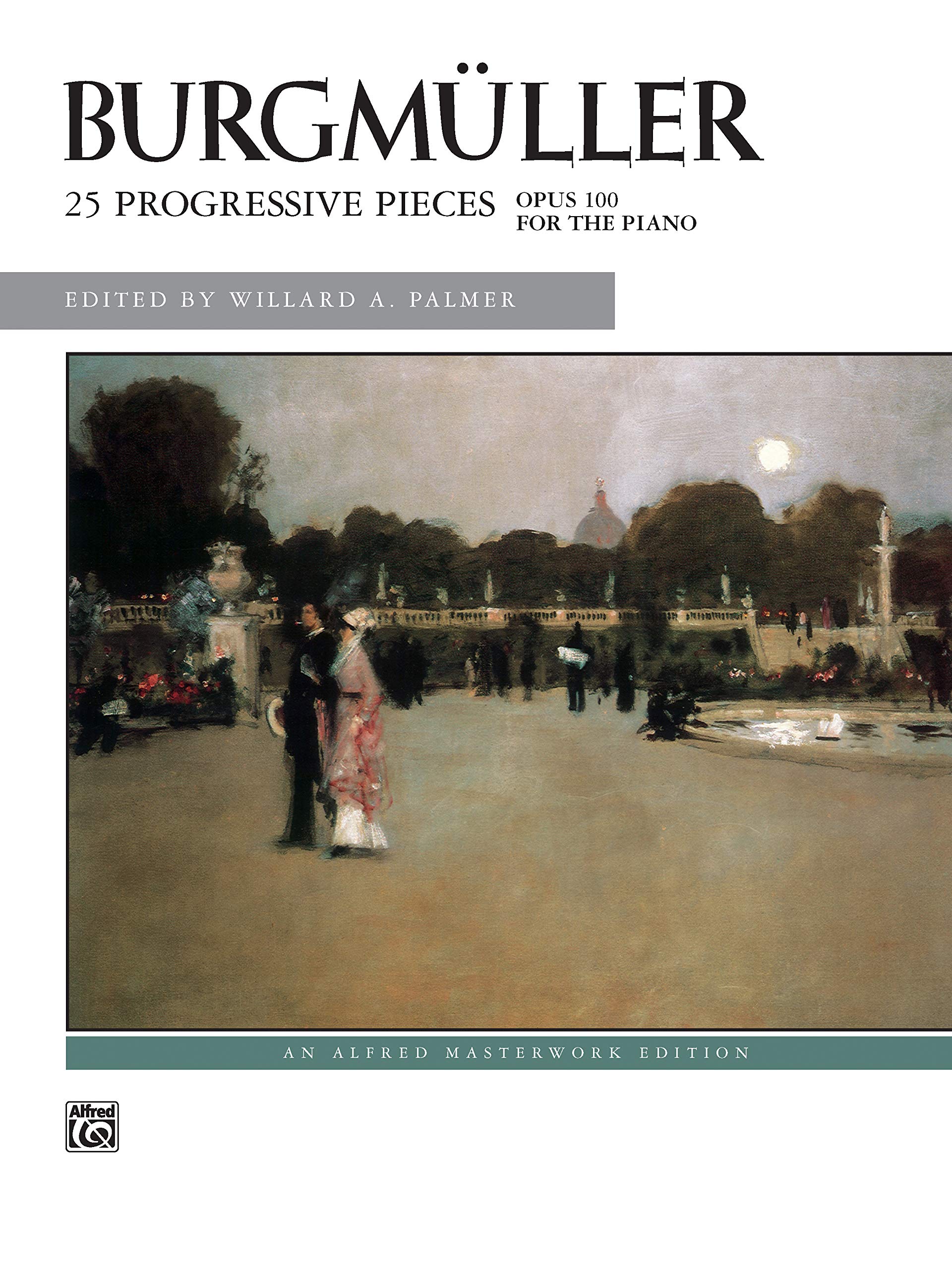 Burgmller  25 Progressive Pieces, Op. 100 (Alfred Masterwork Edition),Used