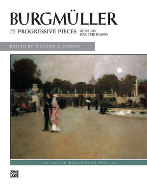 Burgmller  25 Progressive Pieces, Op. 100 (Alfred Masterwork Edition),Used