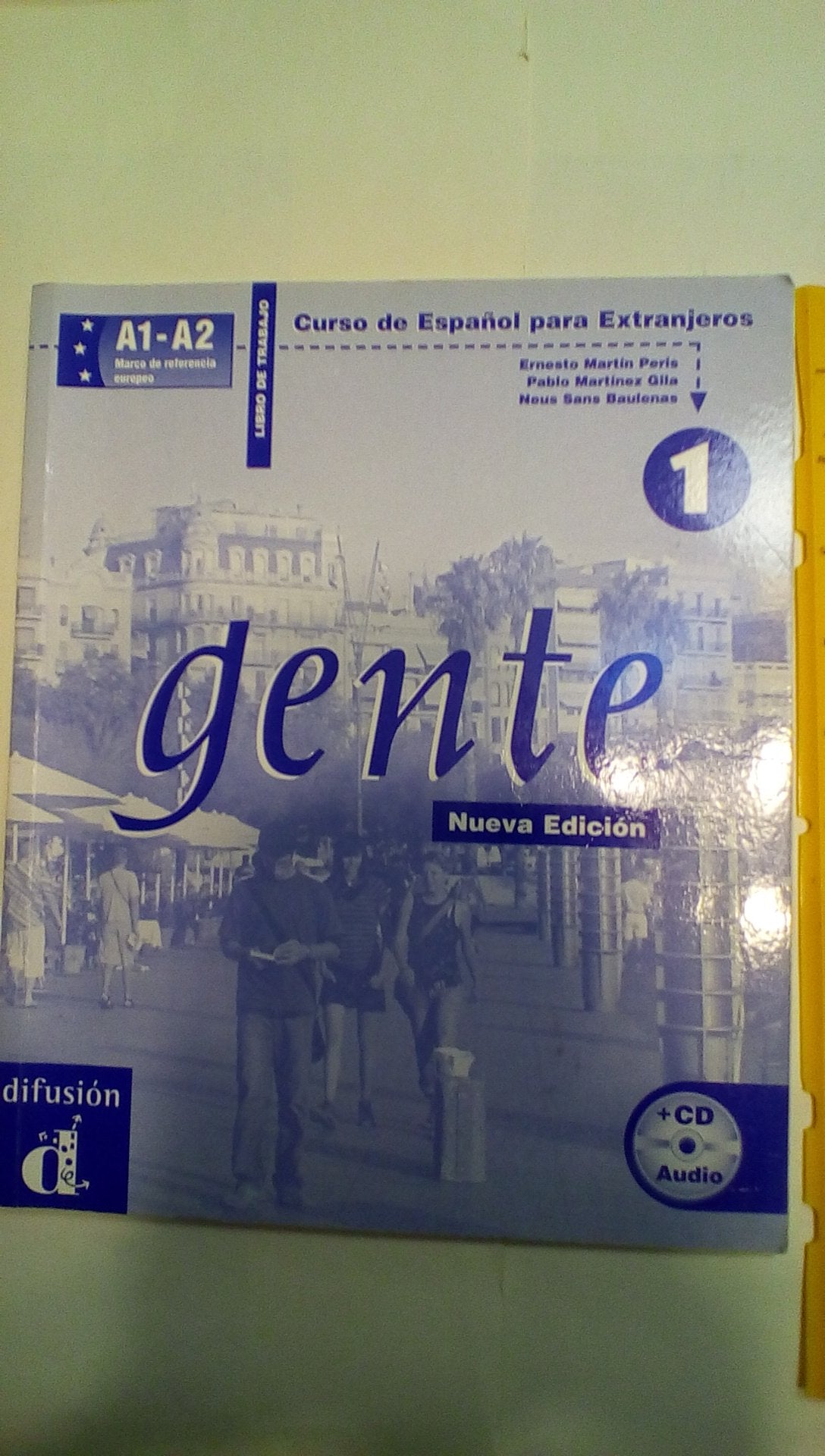 Gente 1 L. de trabajo + CD (Spanish Edition),Used