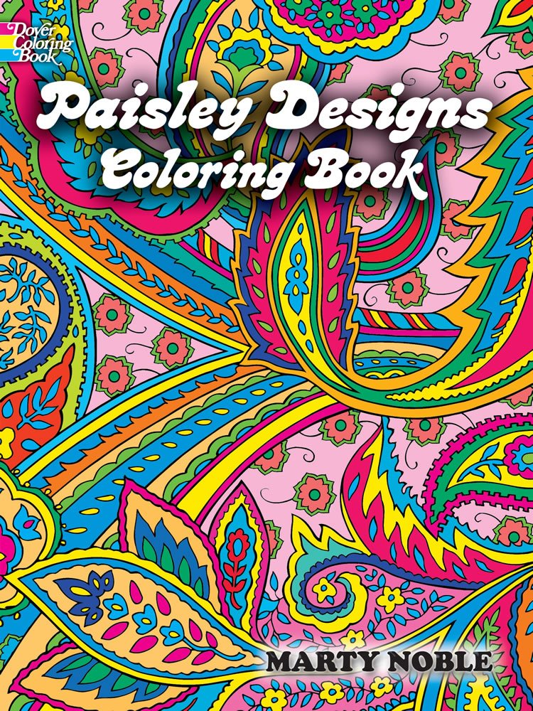 Paisley Designs Coloring Book (Dover Design Coloring Books)