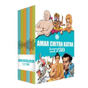 Amar Chitra Katha Assorted Pack Of 30 | Indian Mythology & Folktales | Illustrated Comic Book For Kids & Adults | Amar Chitra Katha