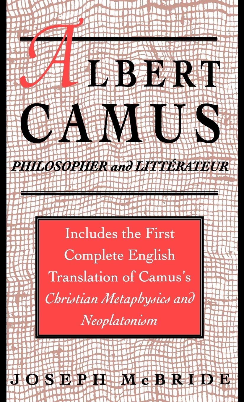 Albert Camus: Philosopher and Littrateur,Used