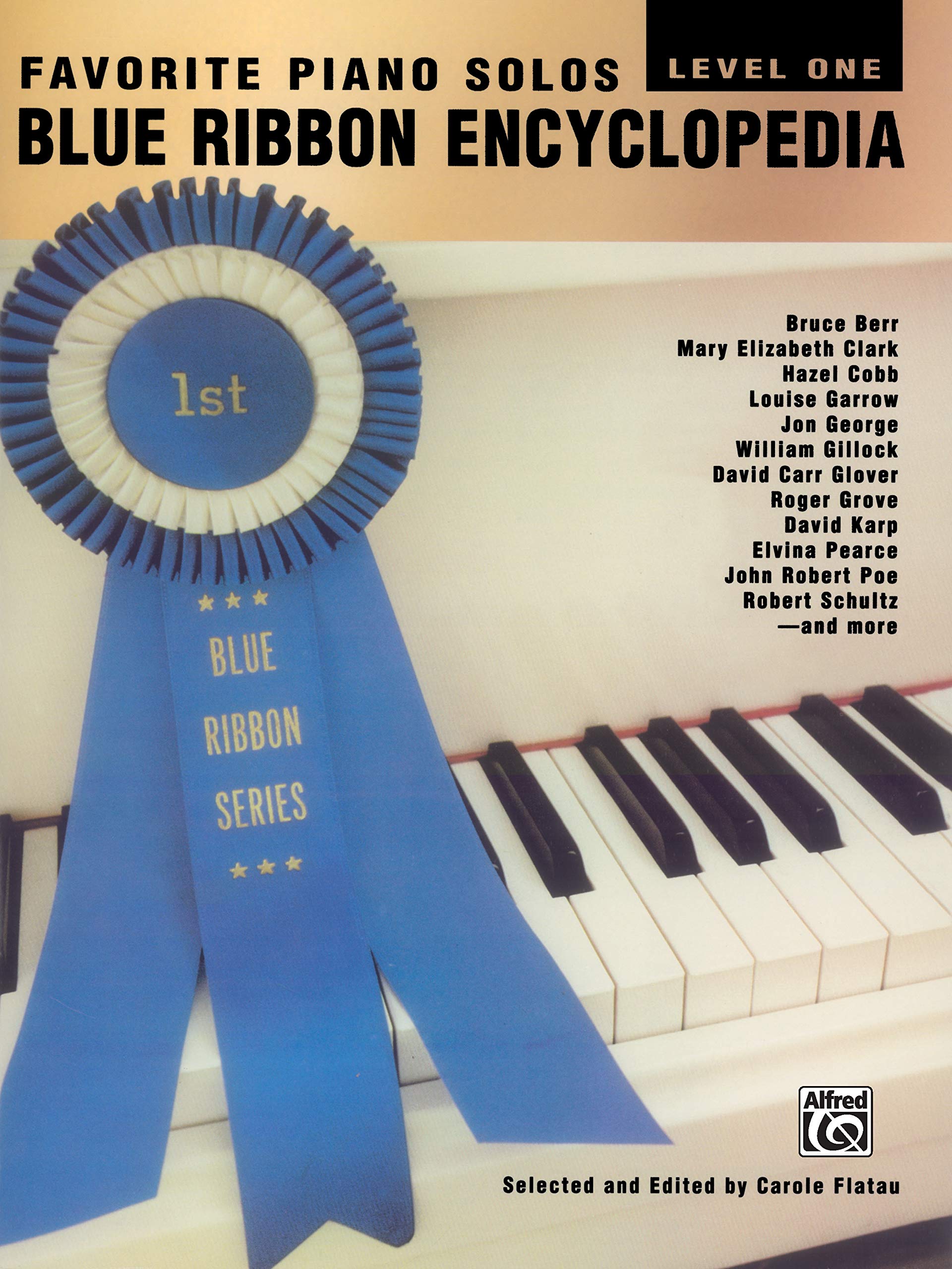 Blue Ribbon Encyclopedia Favorite Piano Solos: Level 1 (Blue Ribbon Series),Used