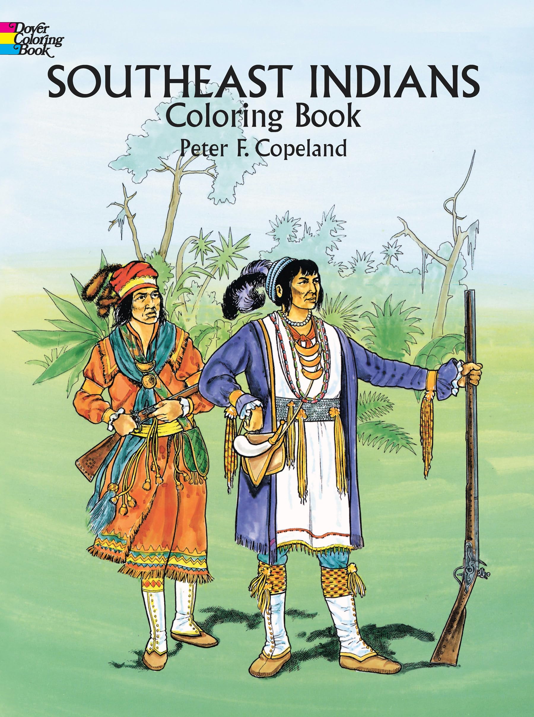 Southeast Indians Coloring Book (Dover Native American Coloring Books),Used