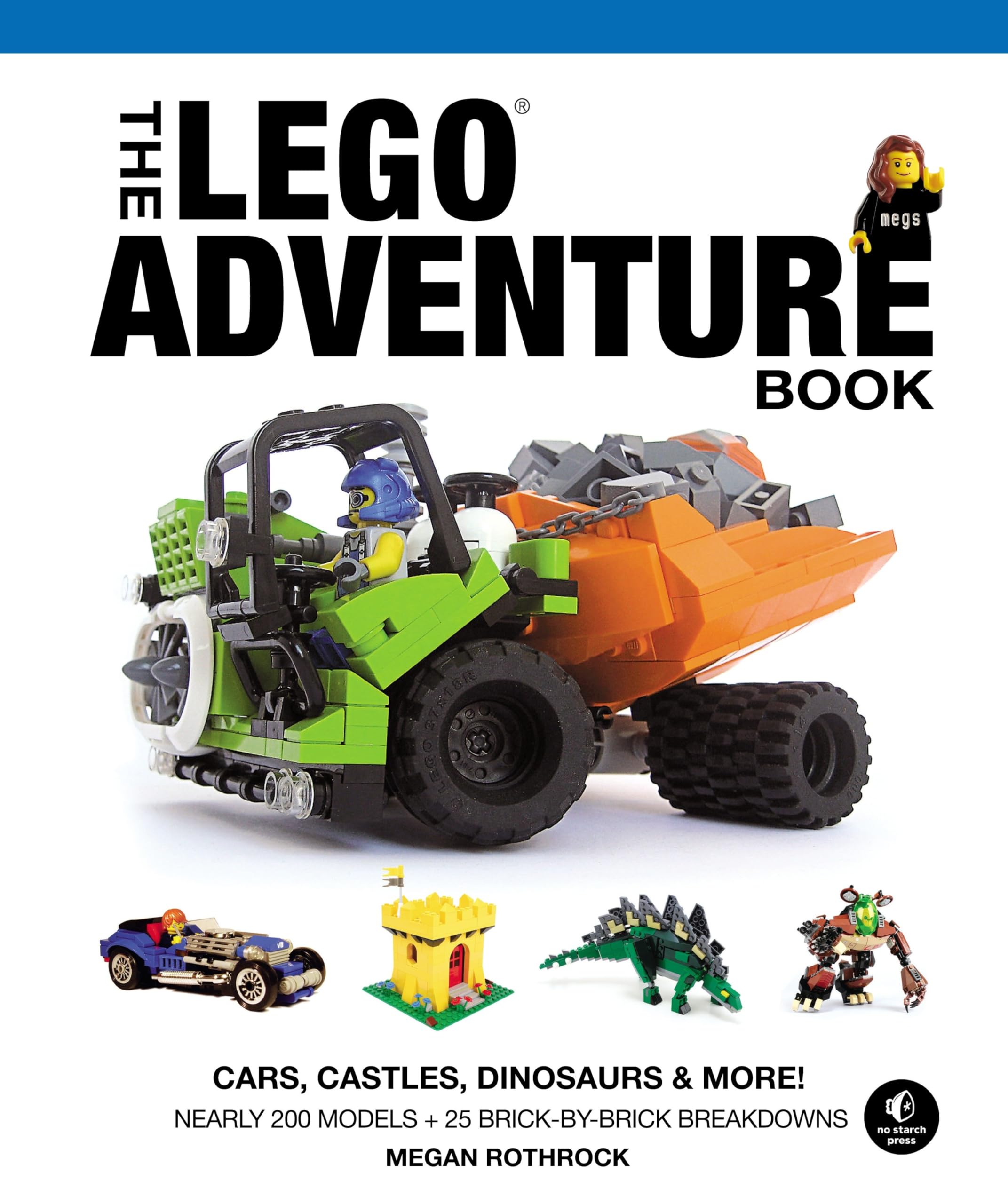 The Lego Adventure Book, Vol. 1: Cars, Castles, Dinosaurs And More!,New