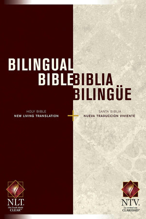 Biblia bilinge / Bilingual Bible NTV/NLT (Tapa dura) (Spanish and English Edition),New