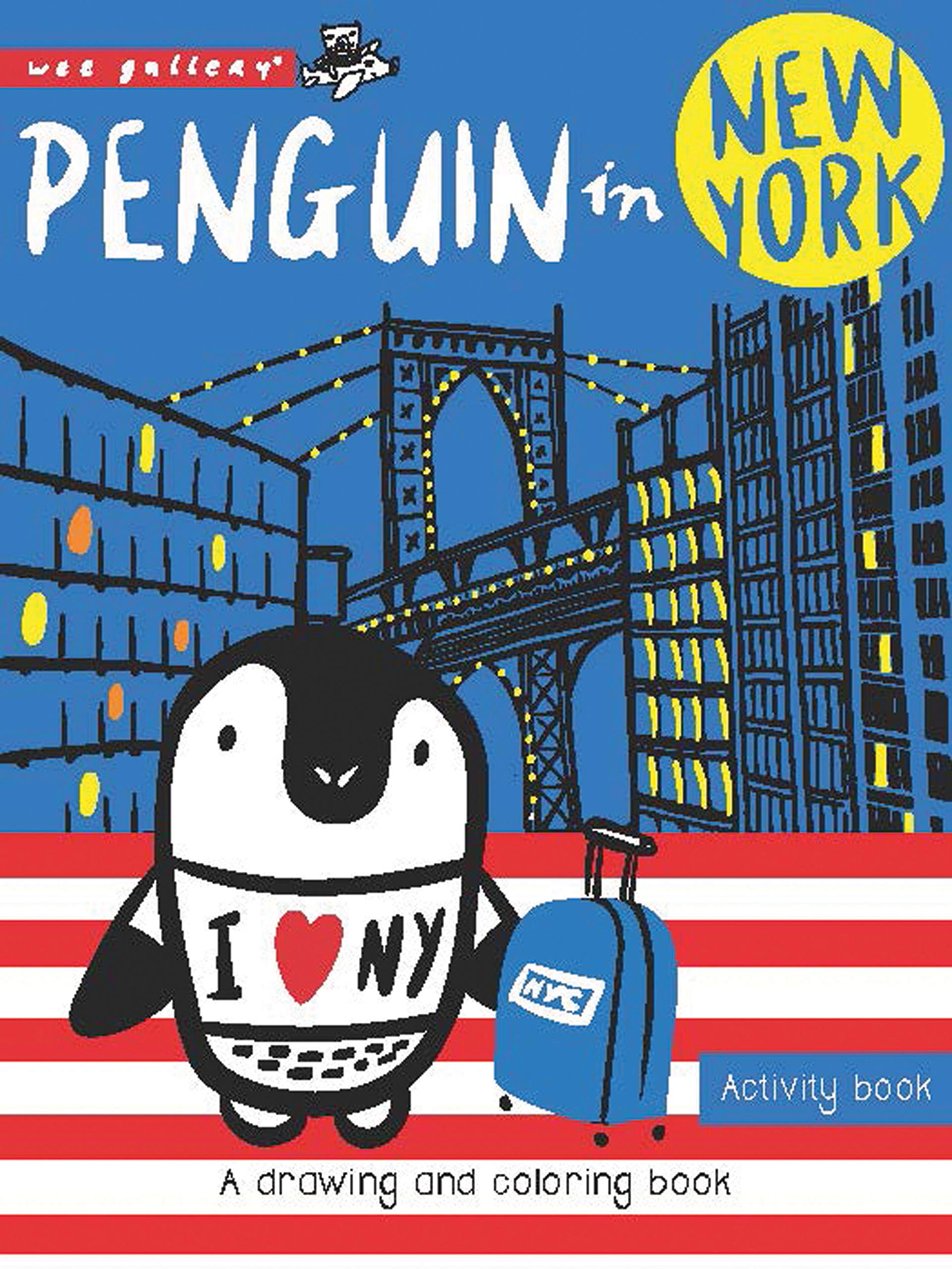 Penguin in New York: A drawing and coloring book (Wee Gallery),Used