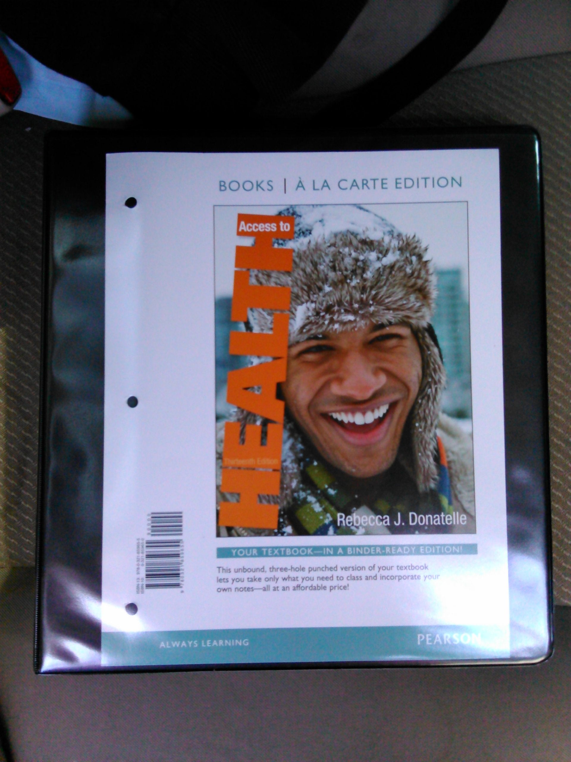Access to Health, Books a la Carte Edition (13th Edition),Used