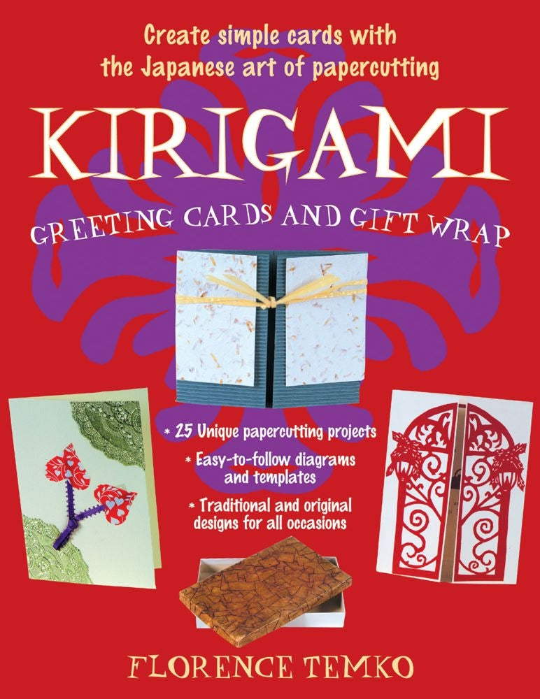 Kirigami Greeting Cards And Gift Wrap,Used