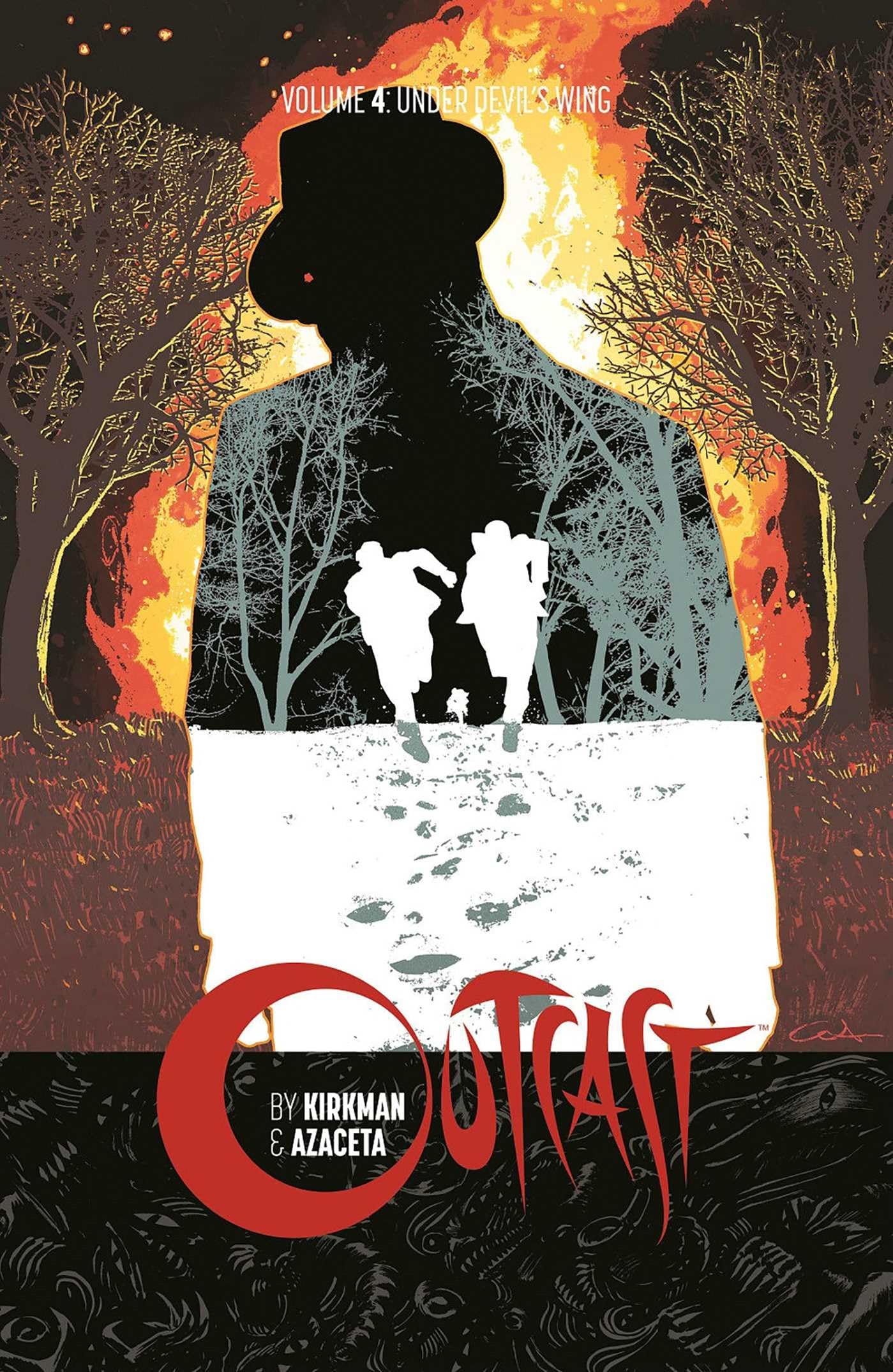 Outcast by Kirkman & Azaceta Volume 4: Under Devil's Wing,Used