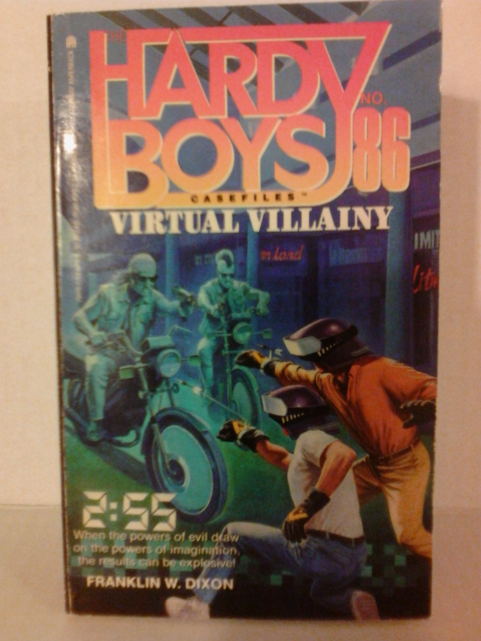 Virtual Villainy (Hardy Boys Casefiles, No. 86)-new
