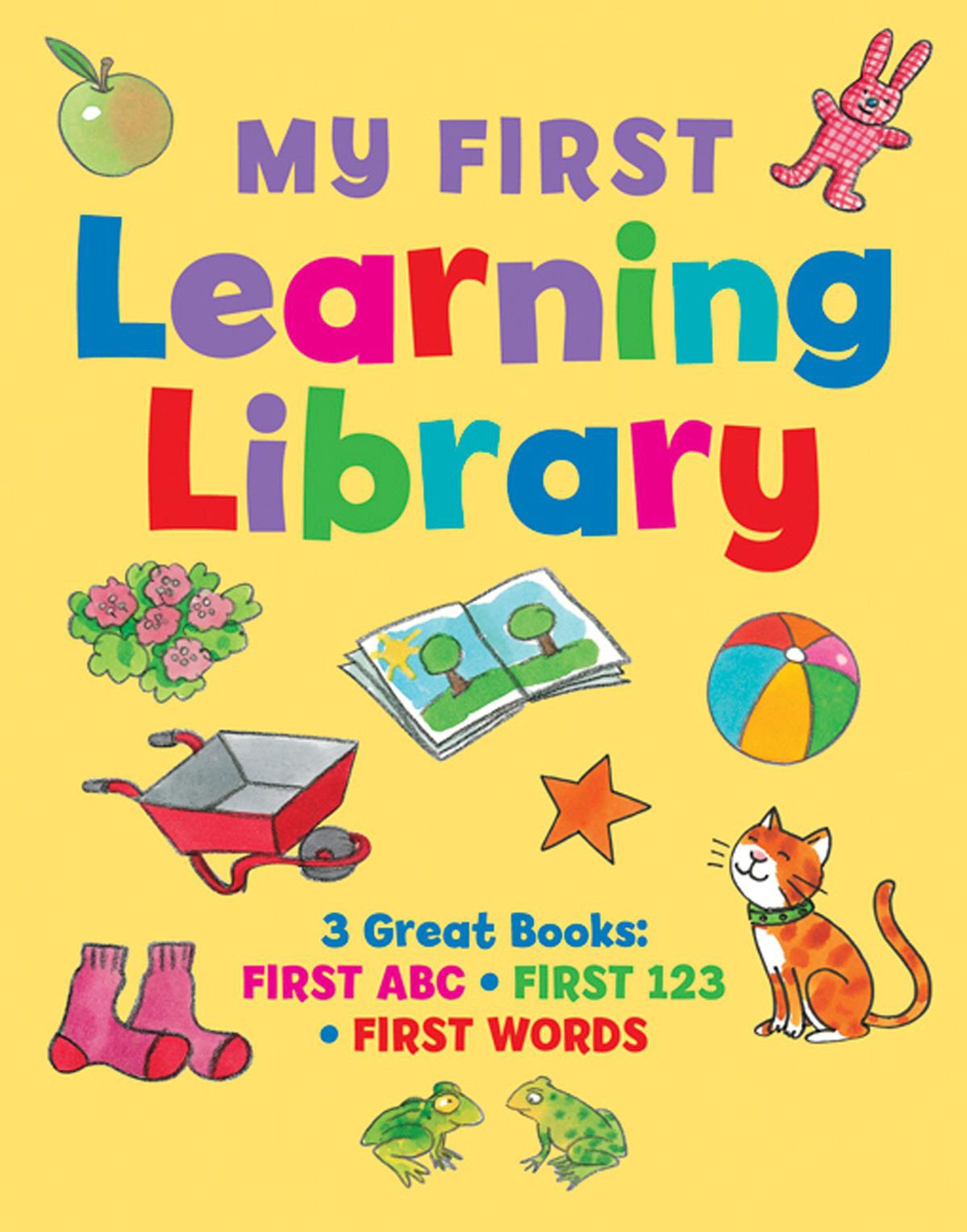 My First Learning Library: 3 Great Books: First Abc, First 123, First Words,Used