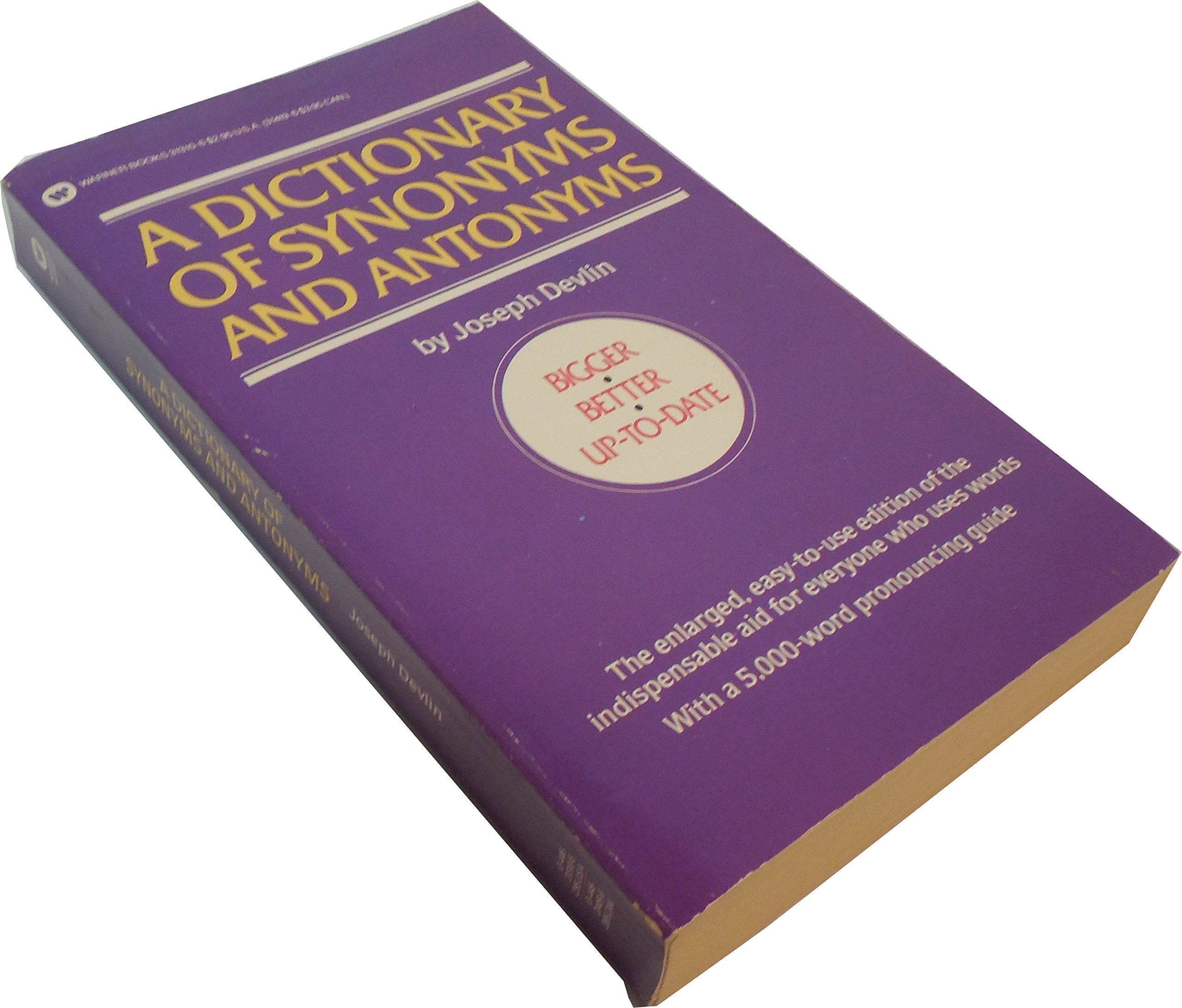 Dictionary Of Synonyms & Antonyms