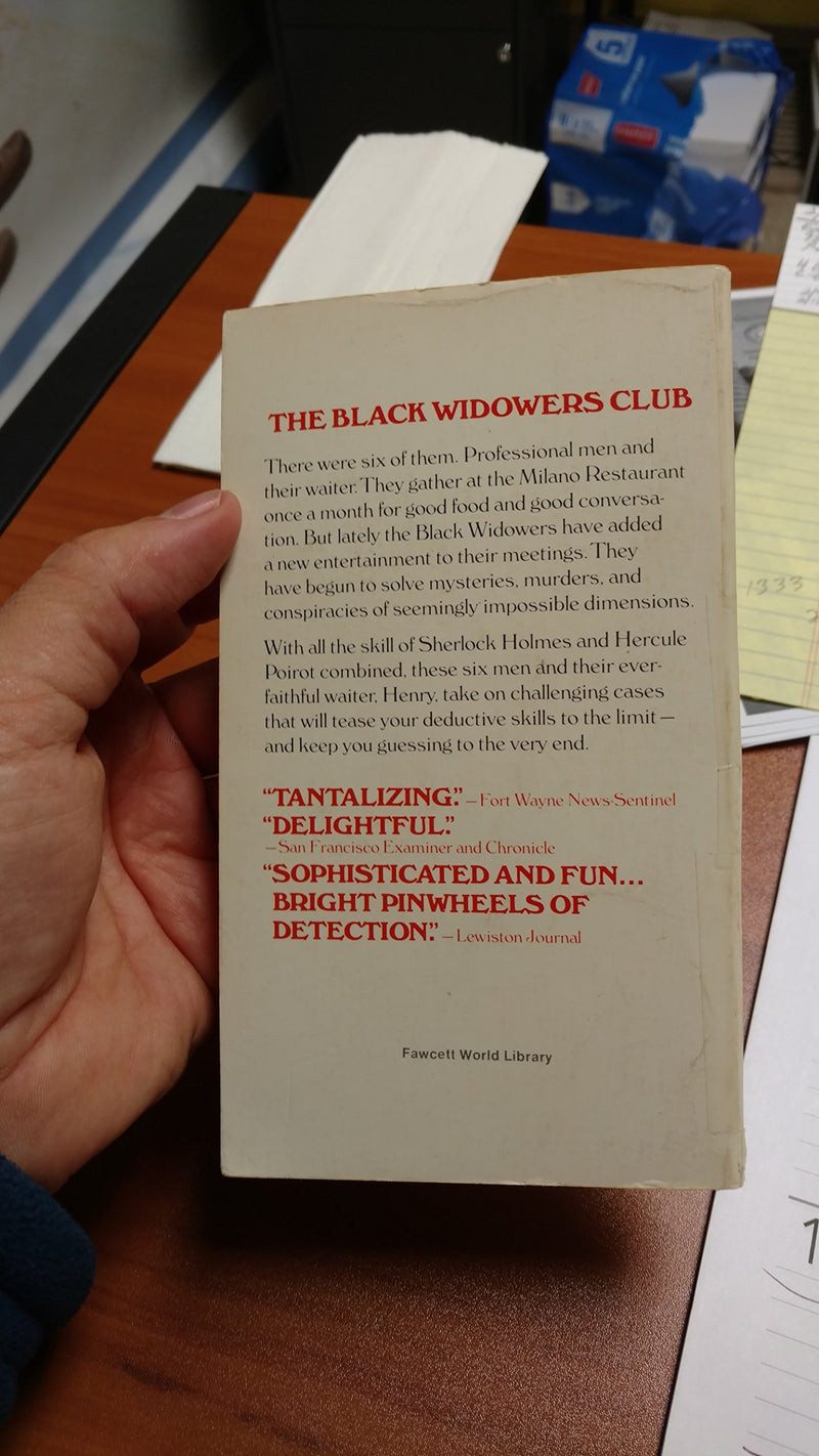 Tales of the Black Widowers,New