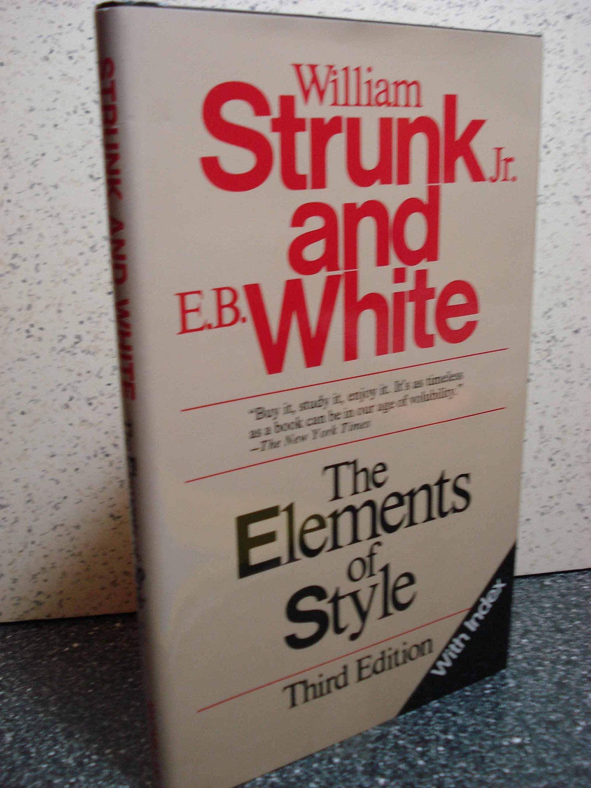 The Elements Of Style, Third Edition-used