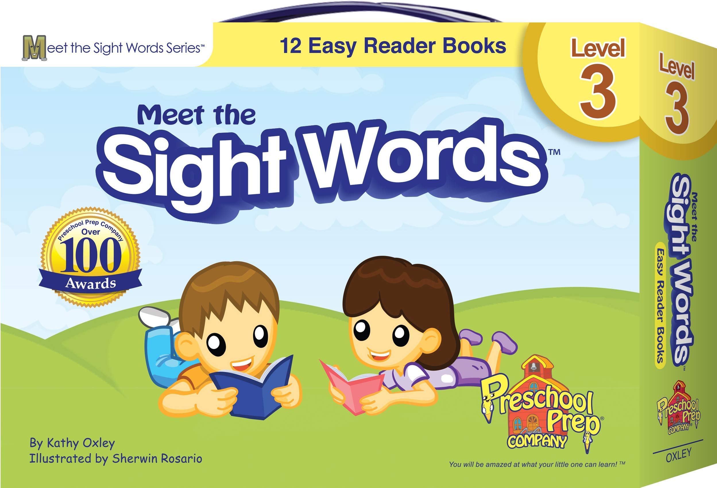 Meet The Sight Words  Level 3  Easy Reader Books (Boxed Set Of 12 Books)