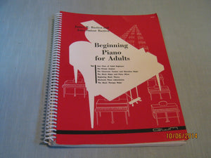 GP23  Beginning Piano for Adults  Bastien,Used