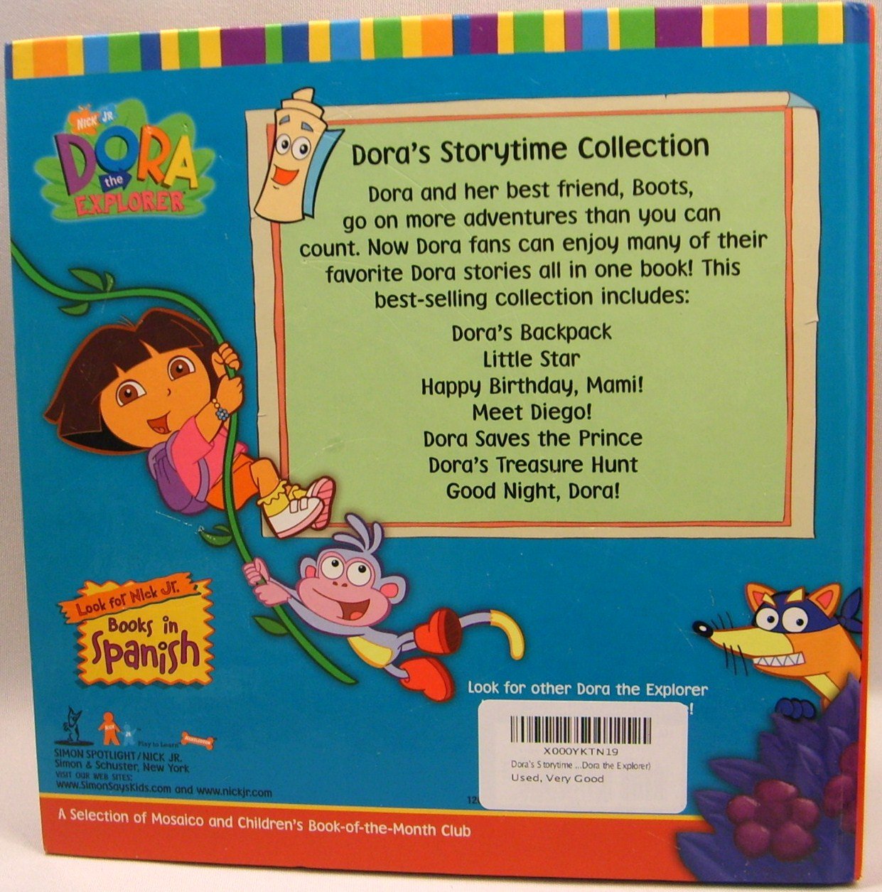 Dora'S Storytime Collection (Dora The Explorer)-used