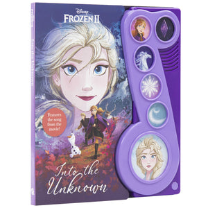 Disney Frozen 2 Elsa, Anna, Olaf, And More!  Into The Unknown Little Music Note Sound Book  Pi Kids (Playasong),Used