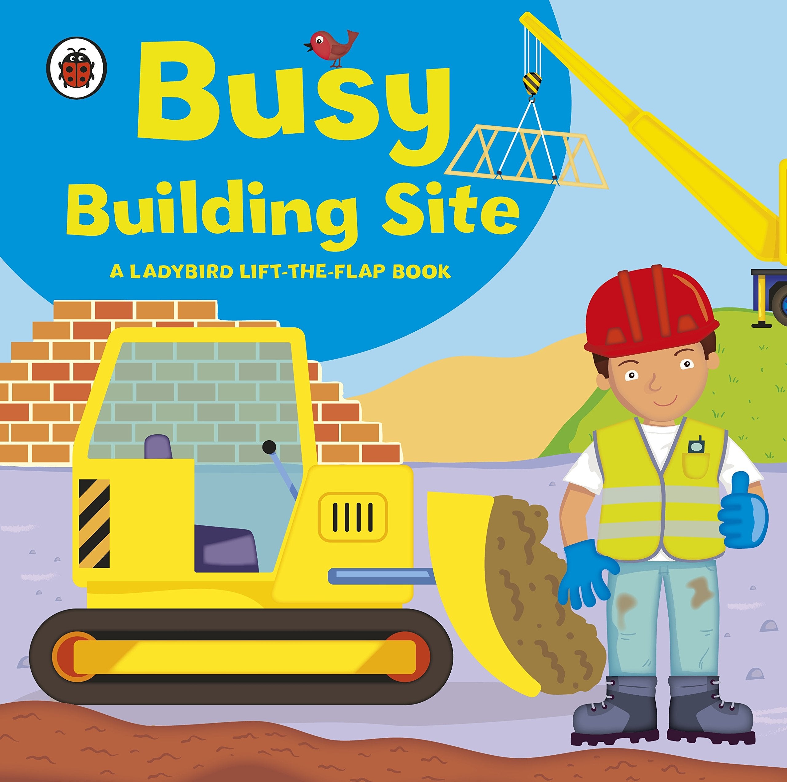 Busy Building Site. (Ladybird Lifttheflap),Used