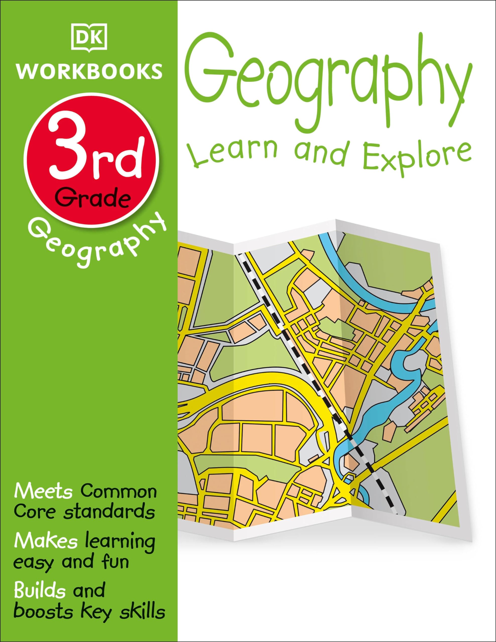 DK Workbooks: Geography, Third Grade,Used