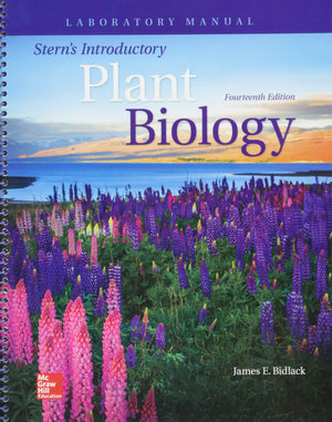Laboratory Manual for Stern's Introductory Plant Biology,Used