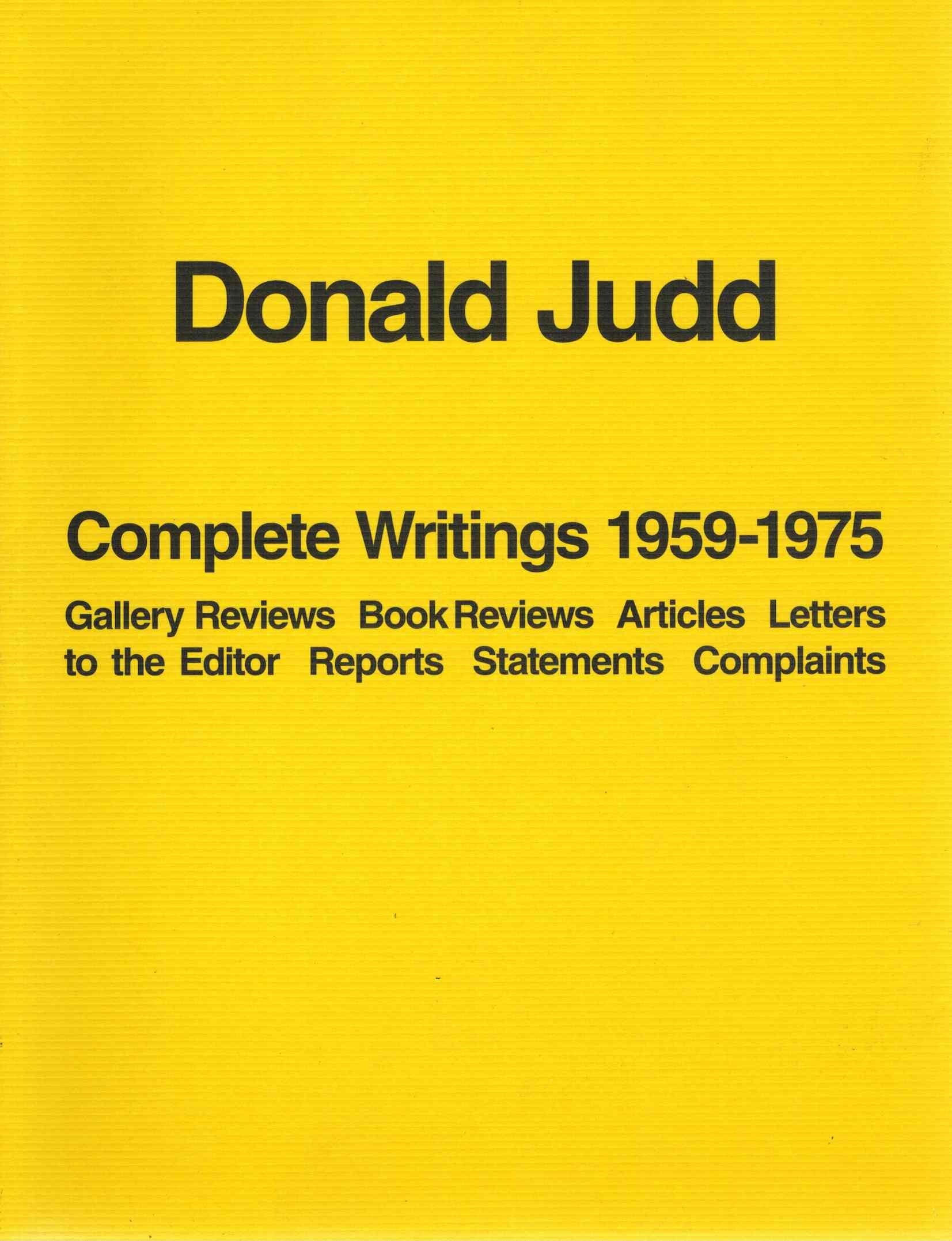 Complete Writings 1959  1975,Used