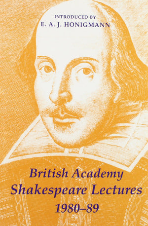 British Academy Shakespeare Lectures 198089 (British Academy Series),Used