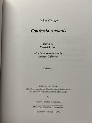 Confessio Amantis: 2,New