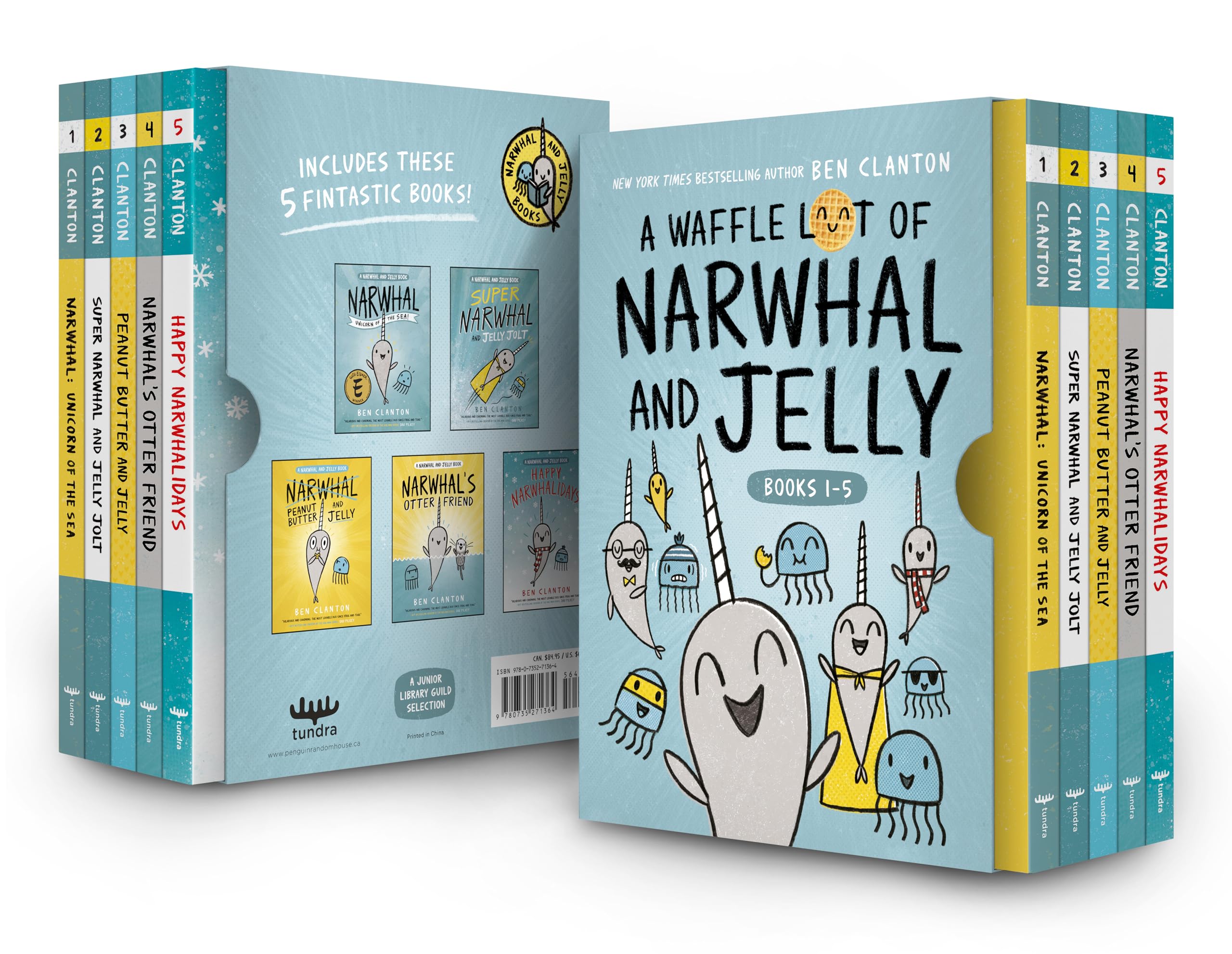 A Waffle Lot of Narwhal and Jelly (Hardcover Books 15) (A Narwhal and Jelly Book)