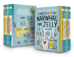 A Waffle Lot of Narwhal and Jelly (Hardcover Books 15) (A Narwhal and Jelly Book)