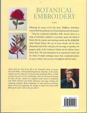 Botanical Embroidery (Milner Craft Series),New
