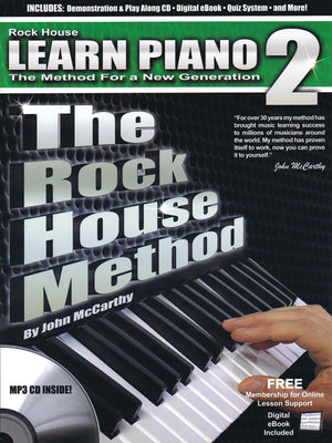 The Rock House Method: Learn Piano 2: The Method For A New Generation,Used