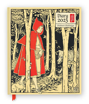 British Library: Children's Illustrators 2025 Desk Diary Planner  Week to View, Illustrated throughout,New