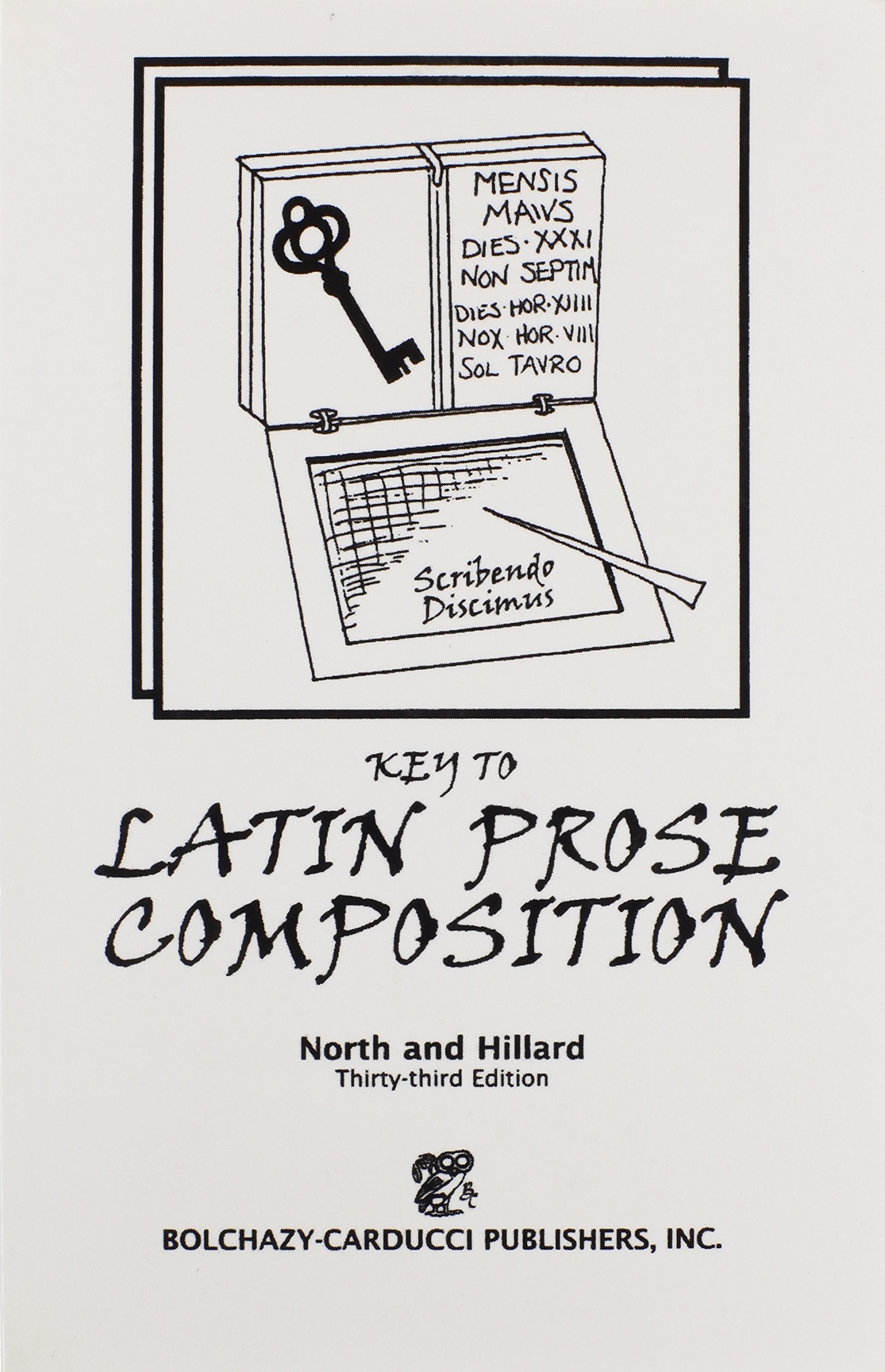 Key to Latin Prose Composition (Latin Edition)
