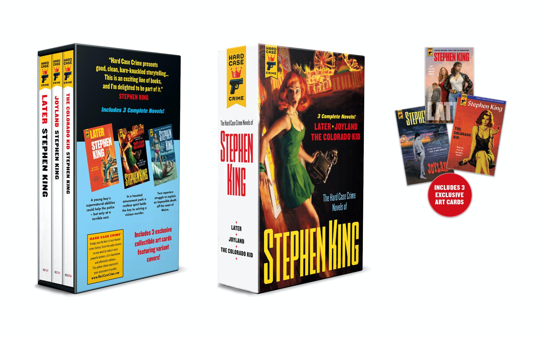 Stephen King Hard Case Crime Box Set (The Hard Case Crime Novels of Stephen King),Used